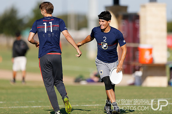 Day 2 of the 2015 USA Ultimate Nationals Championships