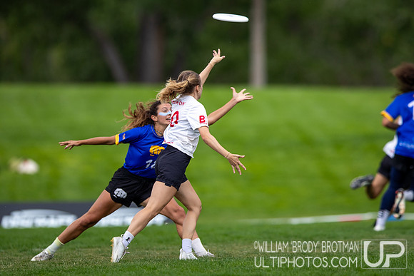 Day 2 of the USA Ultimate U.S. Open ICC Championships