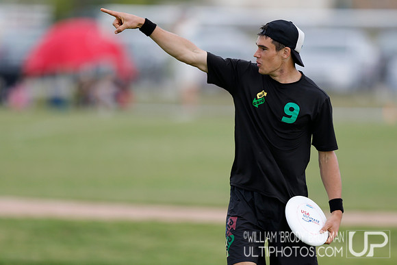 Day 1 of the 2015 USA Ultimate Nationals Championships