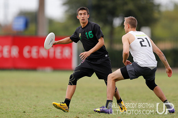 Day 1 of the 2015 USA Ultimate Nationals Championships