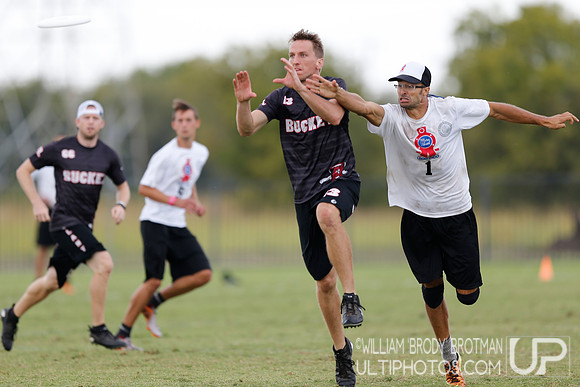 Day 3 of the 2015 USA Ultimate Nationals Championships