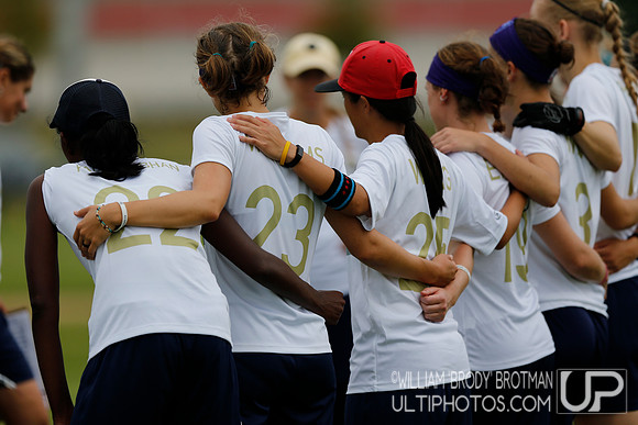 Day 1 of the 2015 USA Ultimate Nationals Championships