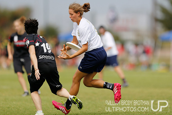 Day 1 of the 2015 USA Ultimate Nationals Championships