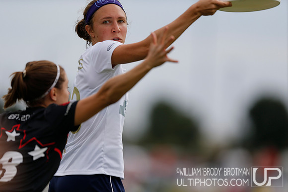 Day 1 of the 2015 USA Ultimate Nationals Championships