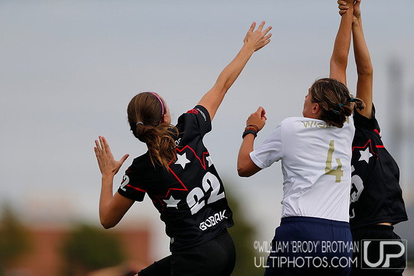 Day 1 of the 2015 USA Ultimate Nationals Championships