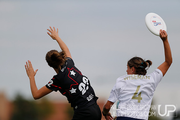 Day 1 of the 2015 USA Ultimate Nationals Championships