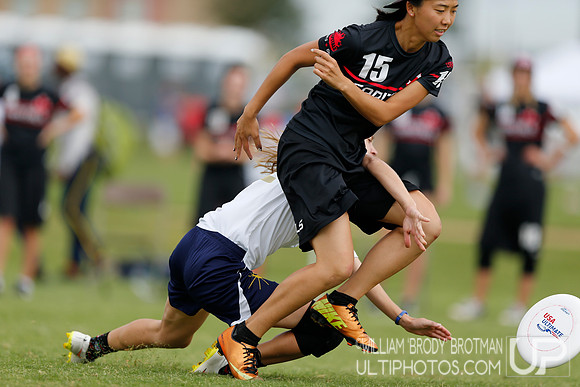 Day 1 of the 2015 USA Ultimate Nationals Championships