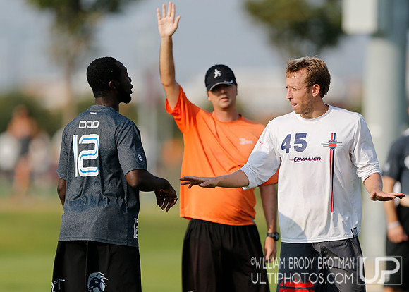 Day 1 of the 2015 USA Ultimate Nationals Championships