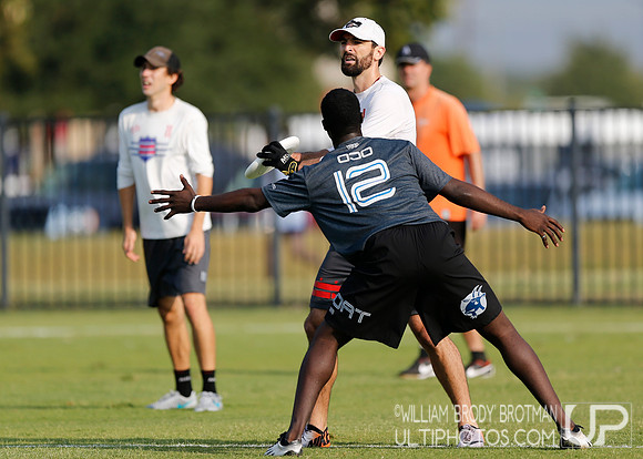 Day 1 of the 2015 USA Ultimate Nationals Championships