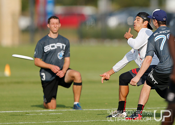 Day 1 of the 2015 USA Ultimate Nationals Championships
