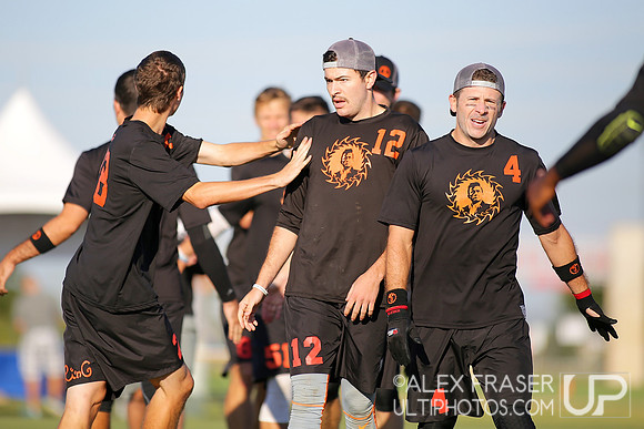 Friday - Men's Pre-Quarters - 2015 USAU National Championships