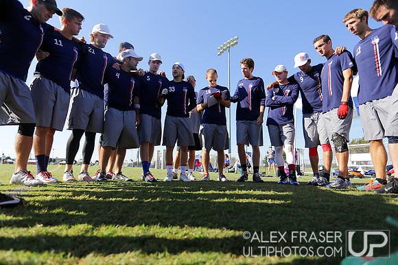 Friday - Men's Pre-Quarters - 2015 USAU National Championships