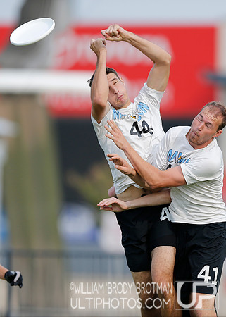 Day 1 of the 2015 USA Ultimate Nationals Championships