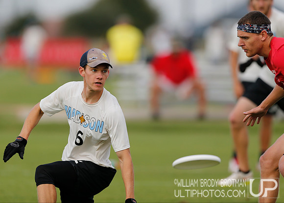 Day 1 of the 2015 USA Ultimate Nationals Championships