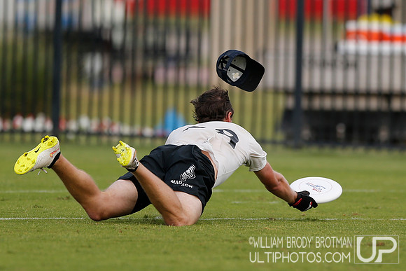Day 1 of the 2015 USA Ultimate Nationals Championships