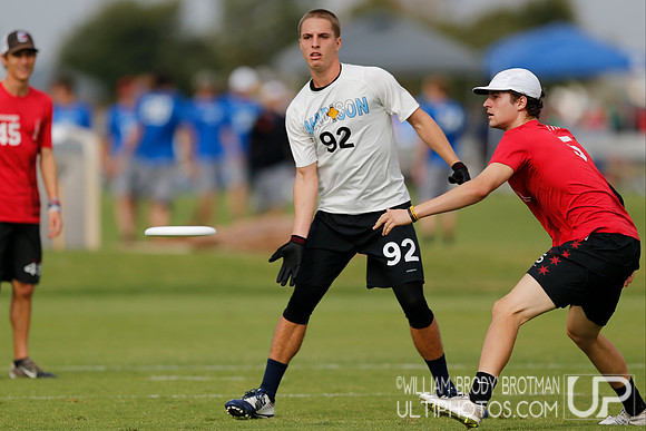 Day 1 of the 2015 USA Ultimate Nationals Championships