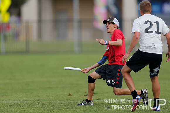 Day 1 of the 2015 USA Ultimate Nationals Championships