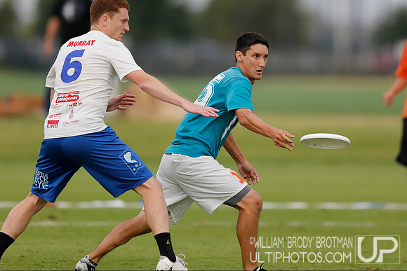 Day 1 of the 2015 USA Ultimate Nationals Championships