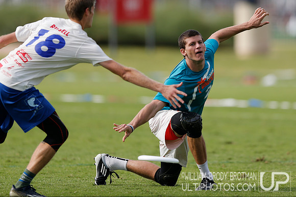 Day 1 of the 2015 USA Ultimate Nationals Championships