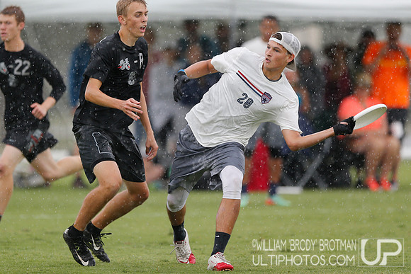 Day 1 of the 2015 USA Ultimate Nationals Championships