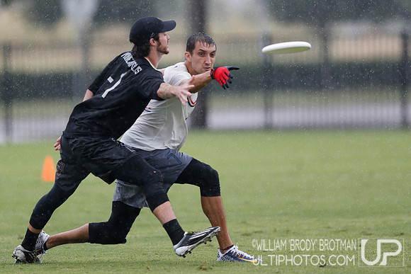 Day 1 of the 2015 USA Ultimate Nationals Championships