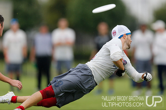 Day 1 of the 2015 USA Ultimate Nationals Championships