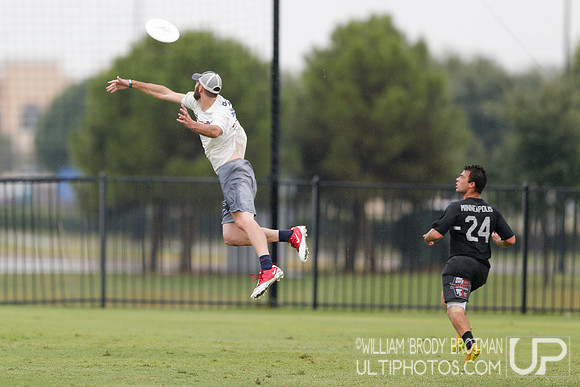 Day 1 of the 2015 USA Ultimate Nationals Championships