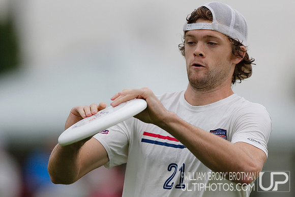 Day 1 of the 2015 USA Ultimate Nationals Championships