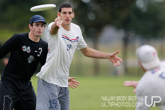 Day 1 of the 2015 USA Ultimate Nationals Championships