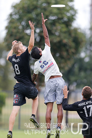 Day 1 of the 2015 USA Ultimate Nationals Championships