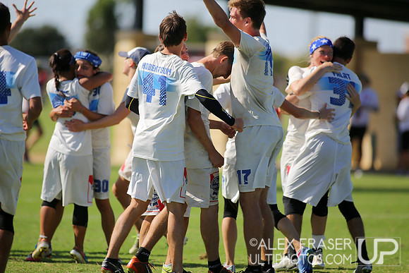 Friday - Mixed Quarterfinals - 2015 USAU National Championships