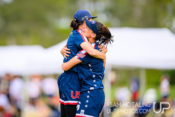 Bracket play during World Ultimate Championships at Runaway Bay Precinct