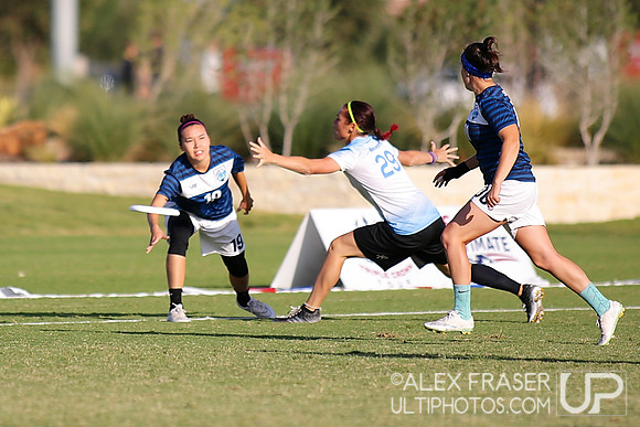 Saturday - Women's Placement - 2015 USAU National Championships