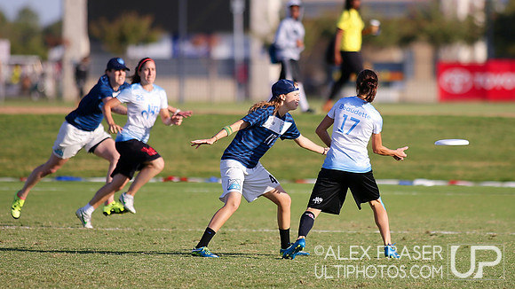 Saturday - Women's Placement - 2015 USAU National Championships