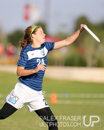 Saturday - Women's Placement - 2015 USAU National Championships
