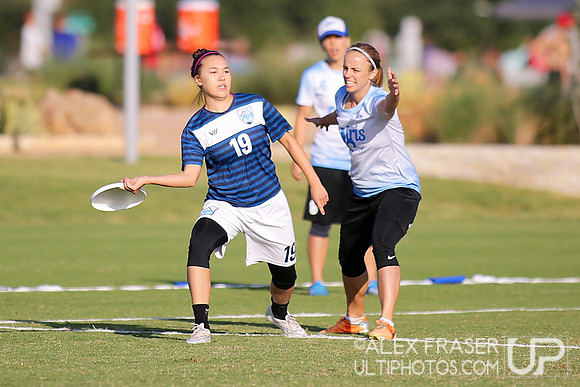 Saturday - Women's Placement - 2015 USAU National Championships