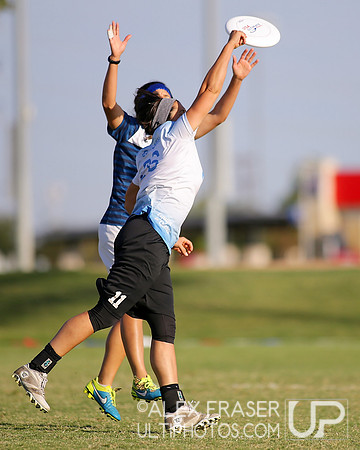 Saturday - Women's Placement - 2015 USAU National Championships