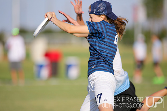 Saturday - Women's Placement - 2015 USAU National Championships
