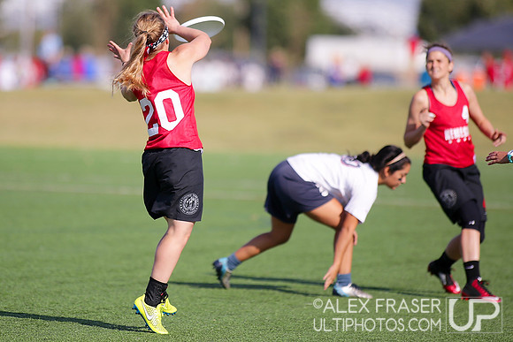 Saturday - Women's Placement - 2015 USAU National Championships