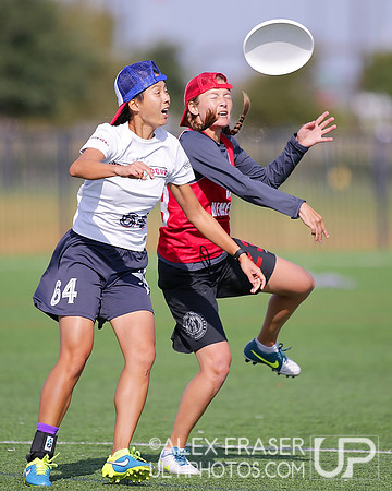 Saturday - Women's Placement - 2015 USAU National Championships