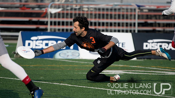 Doublewide vs Ring of Fire - Pool Play - USAU Club Nationals 201
