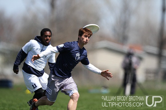 Sunday Action - USA Ultimate 2014 College Division I Ohio Valley Regional Tournament
