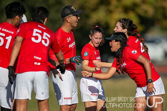 Day 1 of the WFDF 2024 World Masters Ultimate Championships