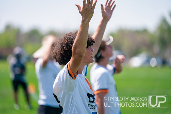 Bracket play at 2024 USAU Youth Club Championship