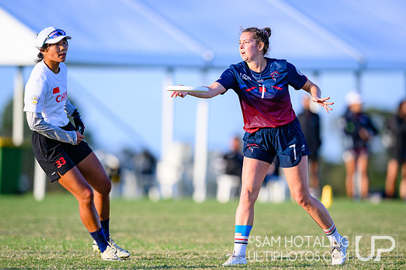 Women’s pool play during World Ultimate Championships at Runaway Bay Sports Precinct