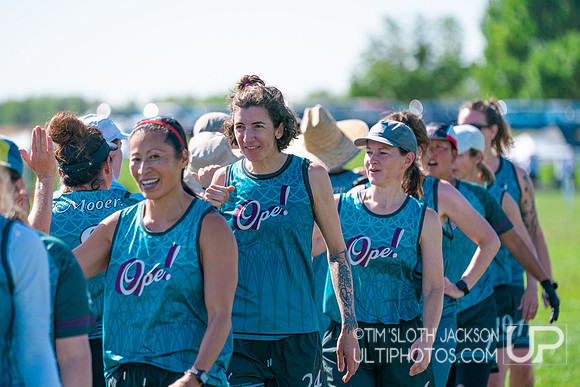 Pool play at USAU Master's Championships