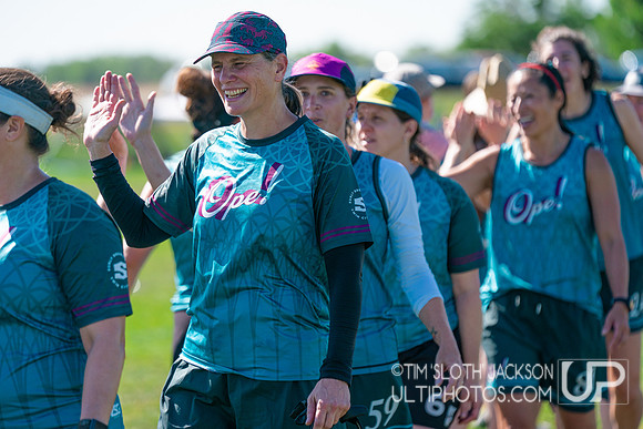 Pool play at USAU Master's Championships