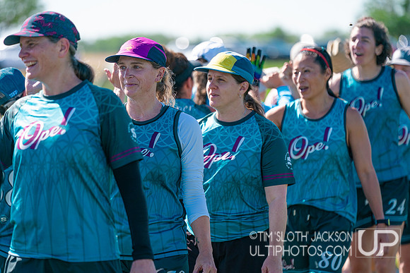 Pool play at USAU Master's Championships