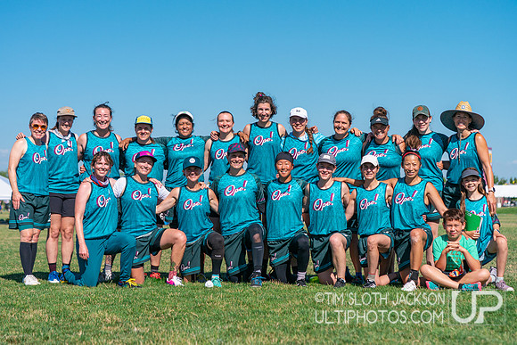 Pool play at USAU Master's Championships