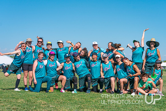 Pool play at USAU Master's Championships